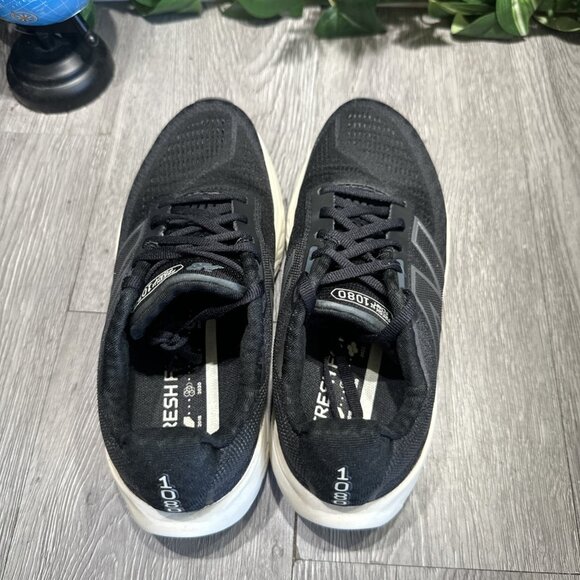 NewBalance 1080 BLACK/WHITE Running Sneaker Women 6.5 B Comfort Walking Shoes - Picture 6 of 10